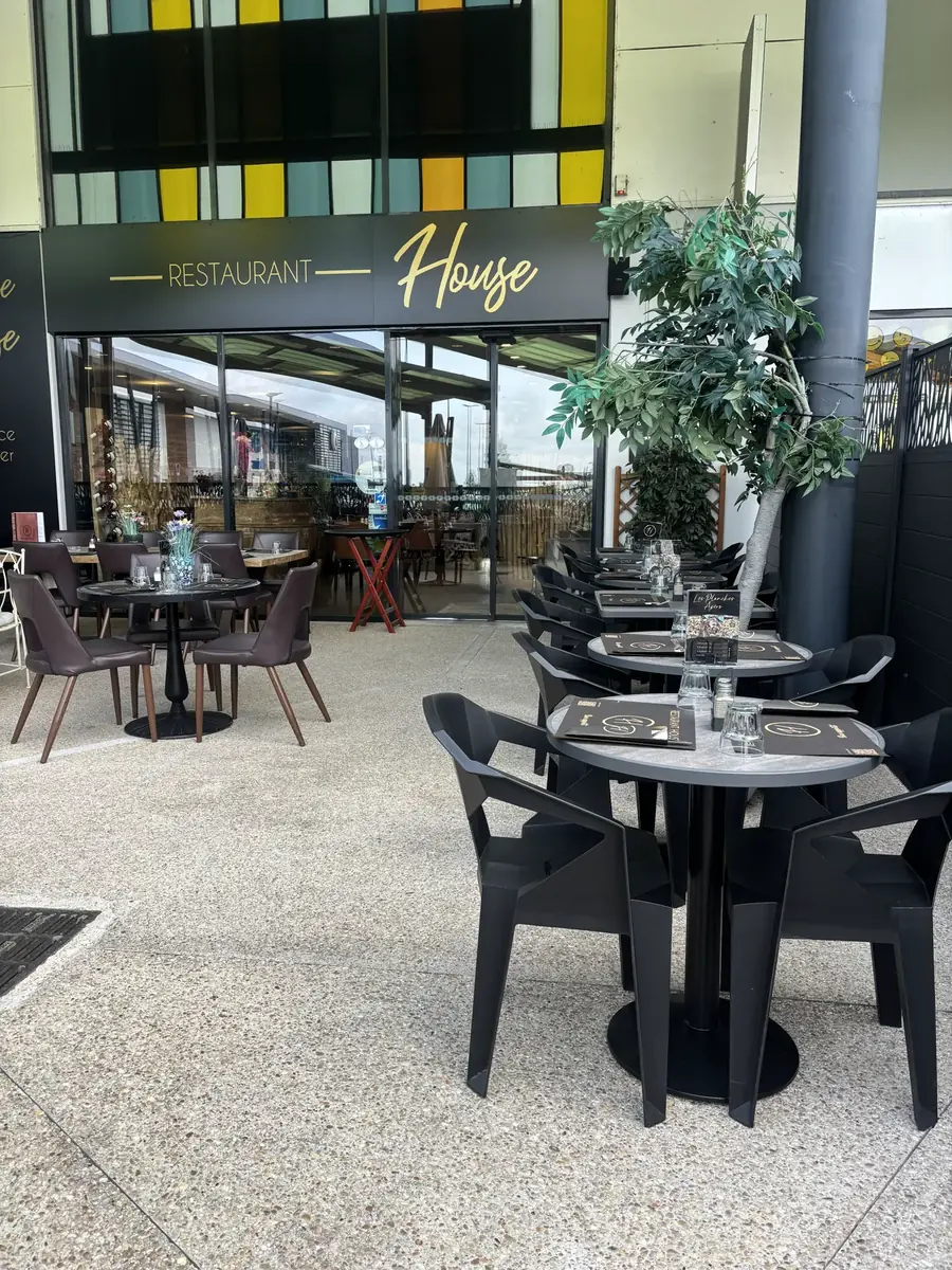 Entrée de la terrasse