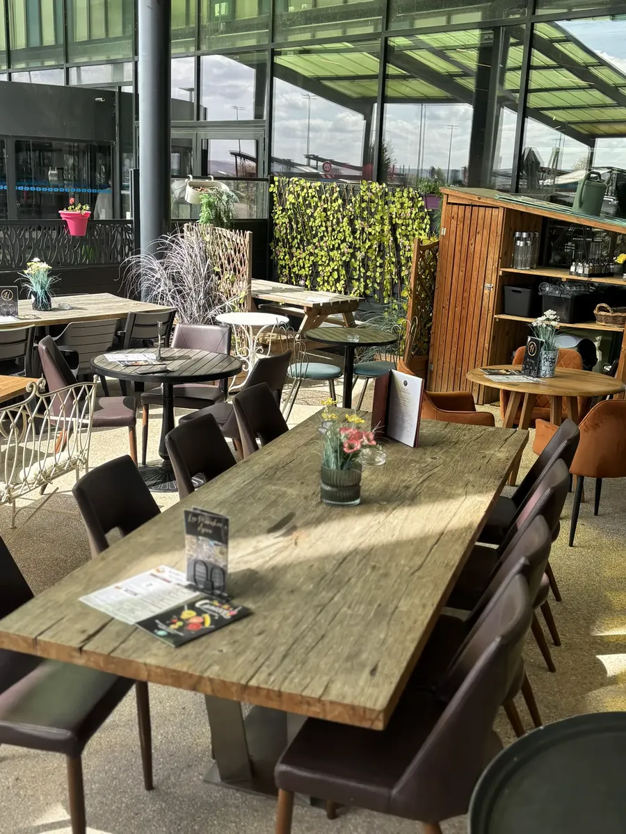 Table d'hôtes en terrasse