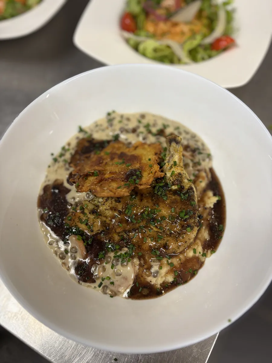 Escalope sauce forestière